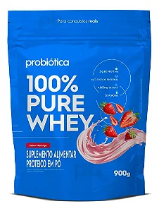 100% Pure Whey Protein Concentrado Refil 900g - Probiotica