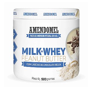 AmendoMel Pasta de Amendoim Mais Whey 500g - Thiani