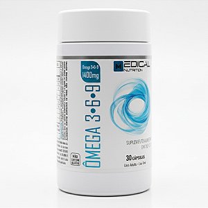 Ômega 3-6-9 1400mg 30 Cápsulas Medical Nutrition | Tripla Ação Essencial para Saúde e Performance
