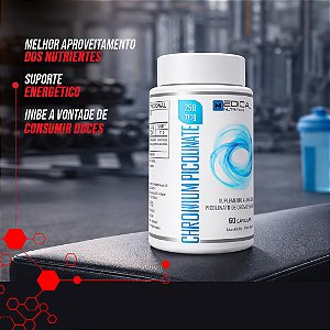 Chromium Picolinate 250mcg 60 Cápsulas - Inibidor da vontade de comer doces e carboidratos
