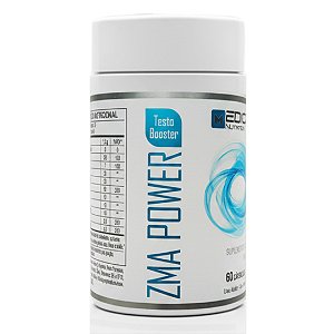 ZMA Power 60 Cápsulas Medical Nutrition - Otimização Hormonal Natural (Testo) e Recuperação Noturna