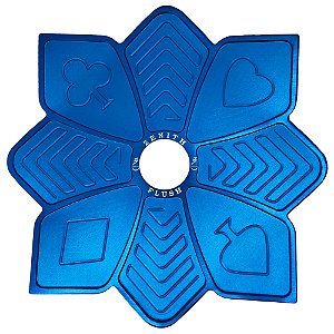 Prato Zenith Flush Grande Azul Escuro