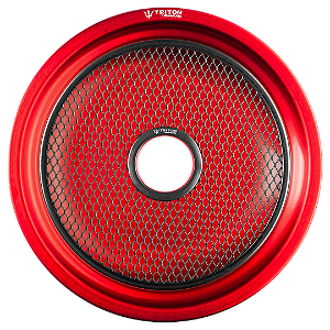 Prato Triton Vermelho com Tela