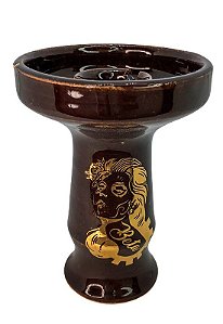 Rosh Beta Bowl Gold Catrina Marrom