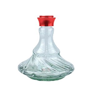 Vaso Amazon Godzilla Vermelho / Transparente