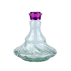 Vaso Amazon Godzilla Roxo / Transparente