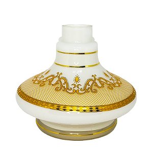 Vaso Md Aladin Pequeno Renda Branco