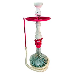 Narguile Amazon Future Pride Rosa Botticino Transparente