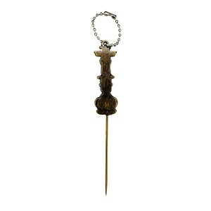 Furador Único Narguile Dourado