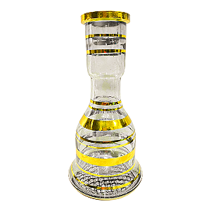 Vaso Sino 30 Cm Dourado