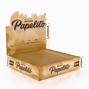 Seda Papelito Brown King Size Longa Display 25 Un