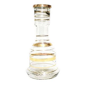 Vaso Sino 26 Cm Dourado