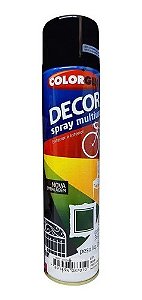SPRAY PRETO BRILHANTE COLORGIN