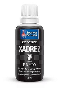 CORANTE LÍQUIDO XADREZ PRETO 50ML