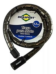 TRAVA DE SEGURANÇA PARA MOTO COM CADEADO