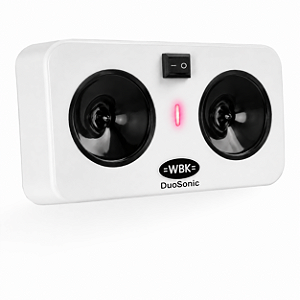 REPELENTE ULTRASSÔNICO WBK DUOSONIC - Potência em Dobro. Maior Cobertura. Maior Eficiência.