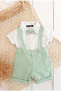 Look Joaquim Verde Menta – Body branco