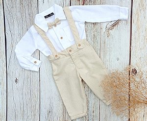 Look Pietro natural - Camisa