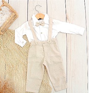 Look Pietro natural - Camisa