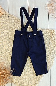 Calça Pietro azul marinho
