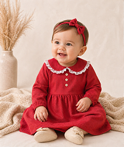 Vestido Emili - Vermelho