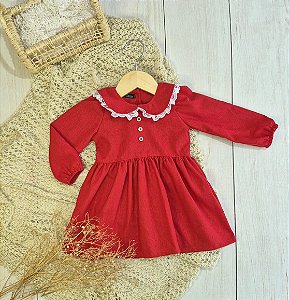 Vestido Emili - Vermelho