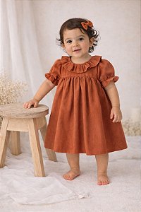 Vestido Julieta - Terracota