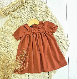 Vestido Julieta - Terracota