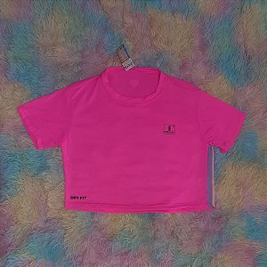 Crooped Pink Dry-fit (P, M, G)