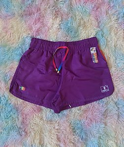 Short Patricinha em tactel EMPATIA Roxo - (P, M)