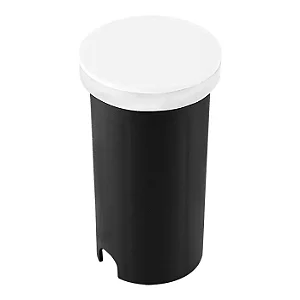 BALIZADOR RUBY 2059 REDONDA COR BRANCO LED 1W 3000K 35LM BIVOLT IP67 D.43X90MM - 303