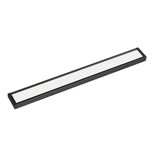 LUMINARIA DIFUSA INFINITY  PRETO LED 24W 3000K 48V IRC-90 1000LM PARA TRILHO MAGNETICO INFINITY ULTRA SLIM - 3.650.7616