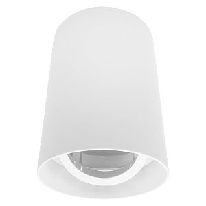 PLAFON FENIX BOX REDONDO ABS + ANTI UV COR BRANCO PARA 1L PAR20 E-27 D.105X145MM - 3.650.6976