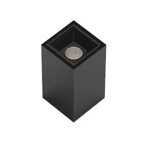 PLAFON VIGO SOBREPOR COR PRETO LED 1 FOCO 30° 2W 2700K 150LM 127/220V IRC-90 35X35X65MM - 3.650.8505