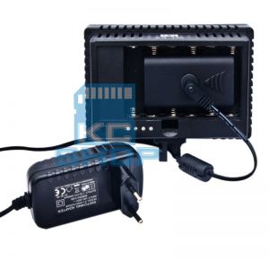 Fonte / Adaptador AC p/ Iluminador LED CN-160 YN-160 YN-300 CN-198 W260. Eliminador de Bateria