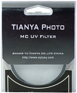 Filtro UV MC (Multi-Coated) Tianya 77mm para proteção de sua lente