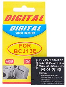 Bateria Compatível com Panasonic DMW-BCJ13, DMW-BCJ13E (p/ Lumix DMC-LX5, LX5K, LX5W, LX5GK e outras)