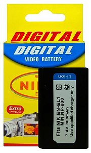 Bateria Compatível com Nikon EN-EL1 (para Coolpix 4300, 4500, 4800, 5000, 5400, 5700 e outras)