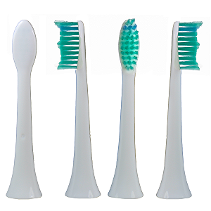 Kit com 4 Refil Compatível com Escova Elétrica Philips Sonicare e Sonic Pro (HX6014-P)