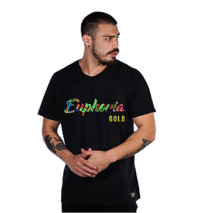Camiseta Strain Euphoria Gold Gorilla's Finger