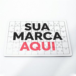 Quebra-cabeça personalizado MDF Infantil Educativo