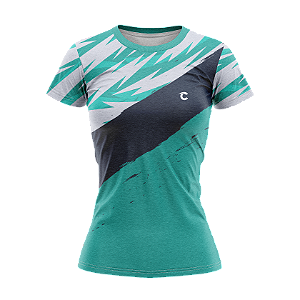 Camiseta Cazual Dry Sportswear Modelo Babylook UV 50+ CBF#0007