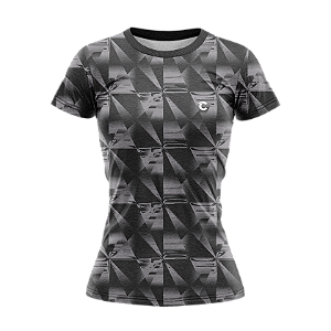Camiseta Cazual Dry Sportswear Modelo Babylook UV 50+ CBF#0009
