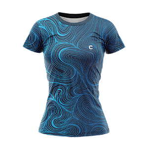 Camiseta Cazual Dry Sportswear Modelo Babylook UV 50+ CBF#0010