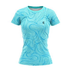 Camiseta Cazual Dry Sportswear Modelo Babylook UV 50+ CBF#0014