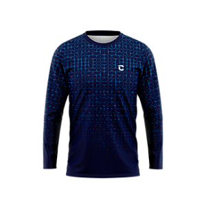 Camiseta Manga Longa Dry Fit Sportswear UV 50+ Modelo CBML#0001