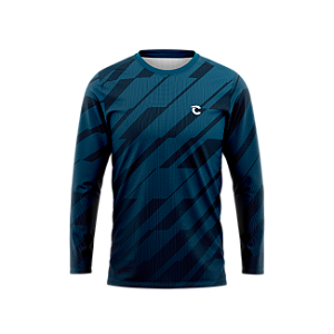 Camiseta Manga Longa Dry Fit Sportswear UV 50+ Modelo CBML#0002