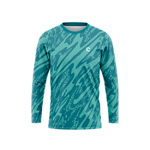 Camiseta Manga Longa Dry Fit Sportswear UV 50+ Modelo CBML#0003