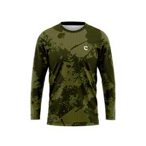 Camiseta Manga Longa Dry Fit Sportswear UV 50+ Modelo CBML#0007