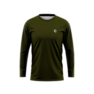 Camiseta Manga Longa Dry Fit Sportswear UV 50+ Modelo CBML#0011